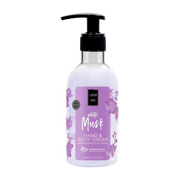 Hand and Body Cream White Musk 300ml. Hand and Body Cream White Musk 300ml.